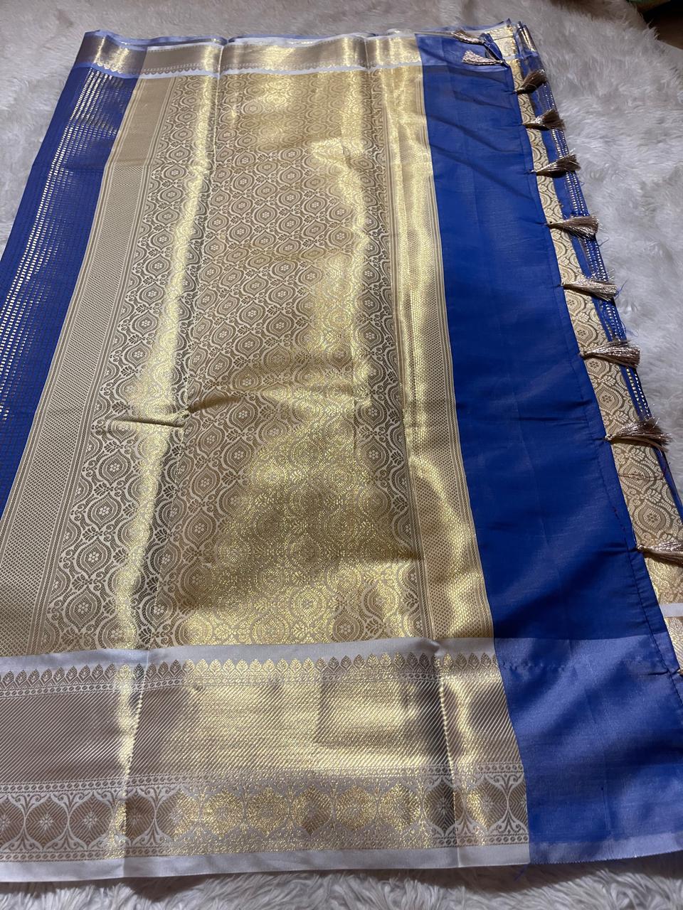 SWAGATH-ROYALBLUE SAREE
