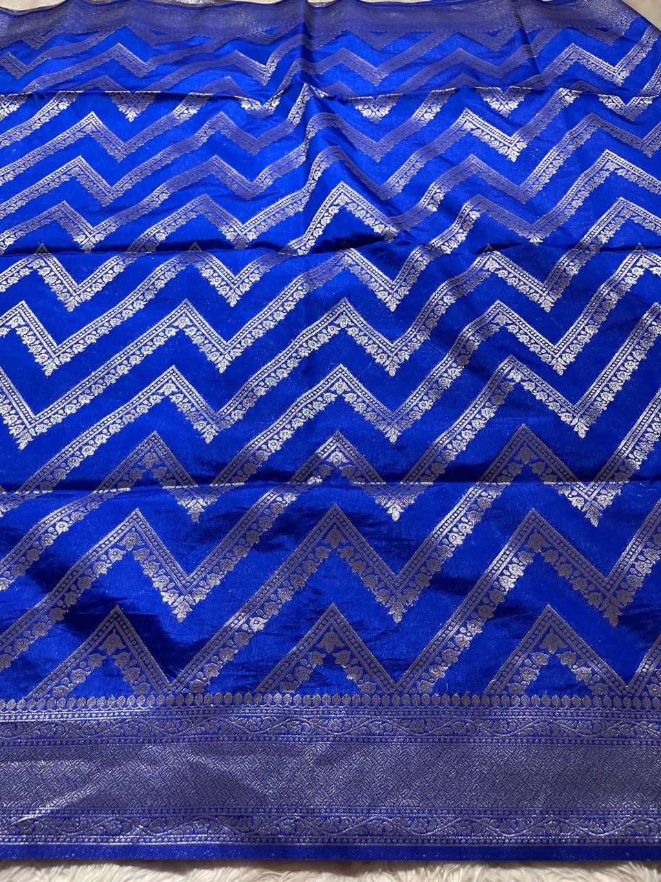 AKIRA-INK BLUE SAREE