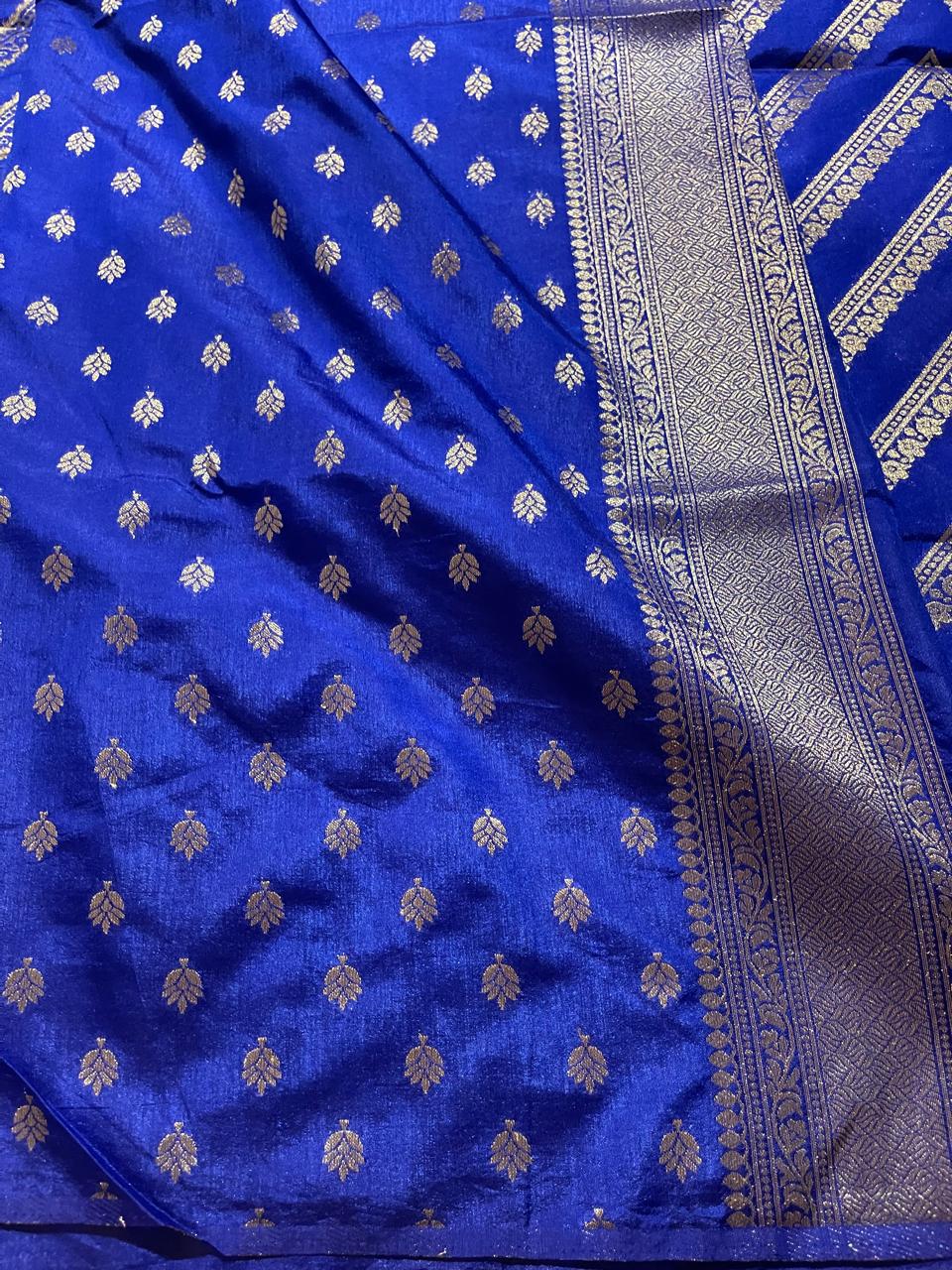 AKIRA-INK BLUE SAREE