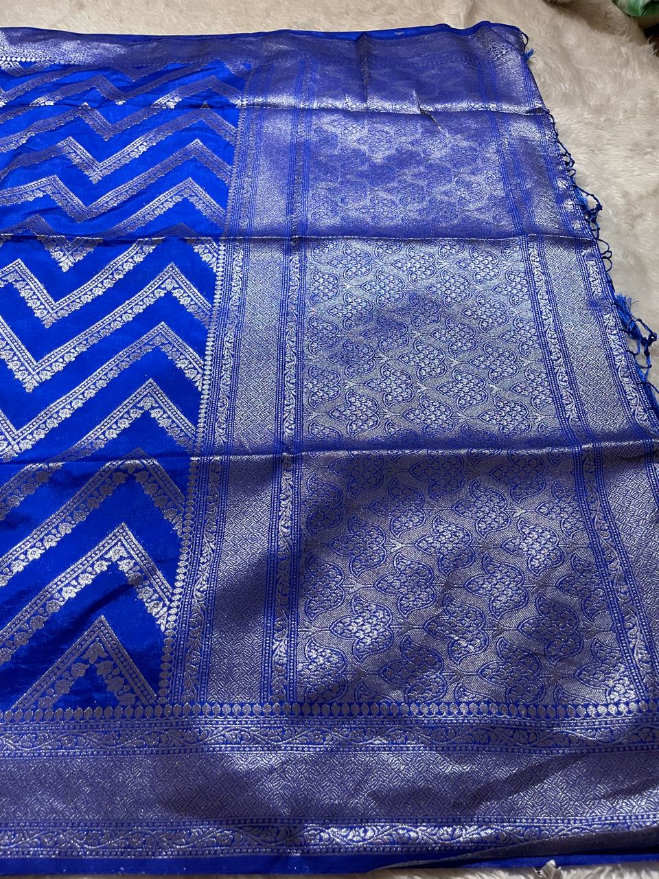 AKIRA-INK BLUE SAREE