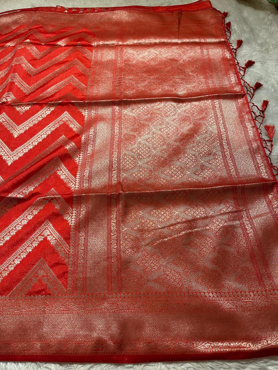 AKIRA-RED SAREE
