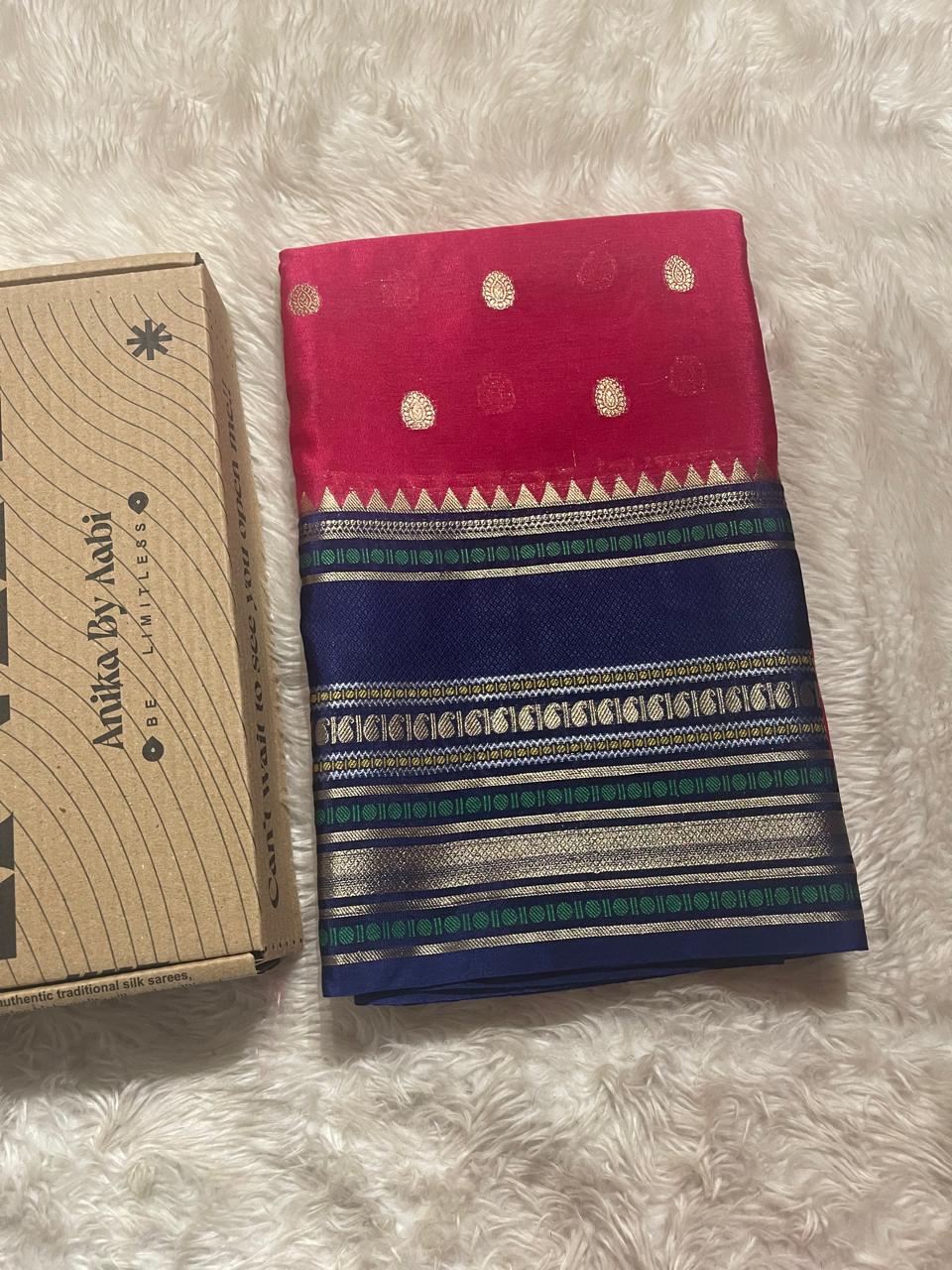 RUKMANI-AA07 SEMI SILK SAREE