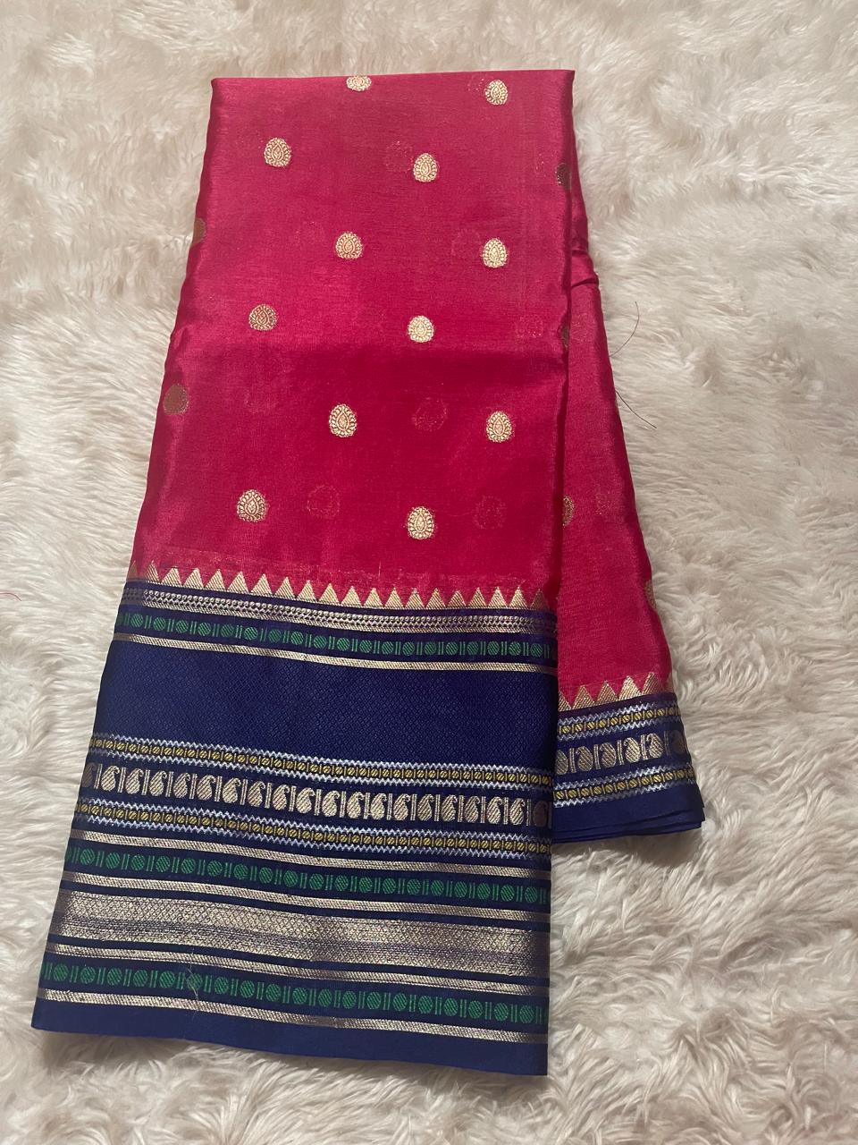 RUKMANI-AA07 SEMI SILK SAREE