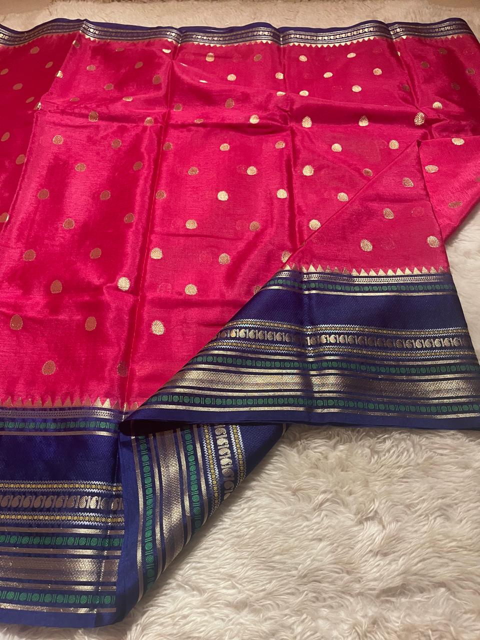 RUKMANI-AA07 SEMI SILK SAREE