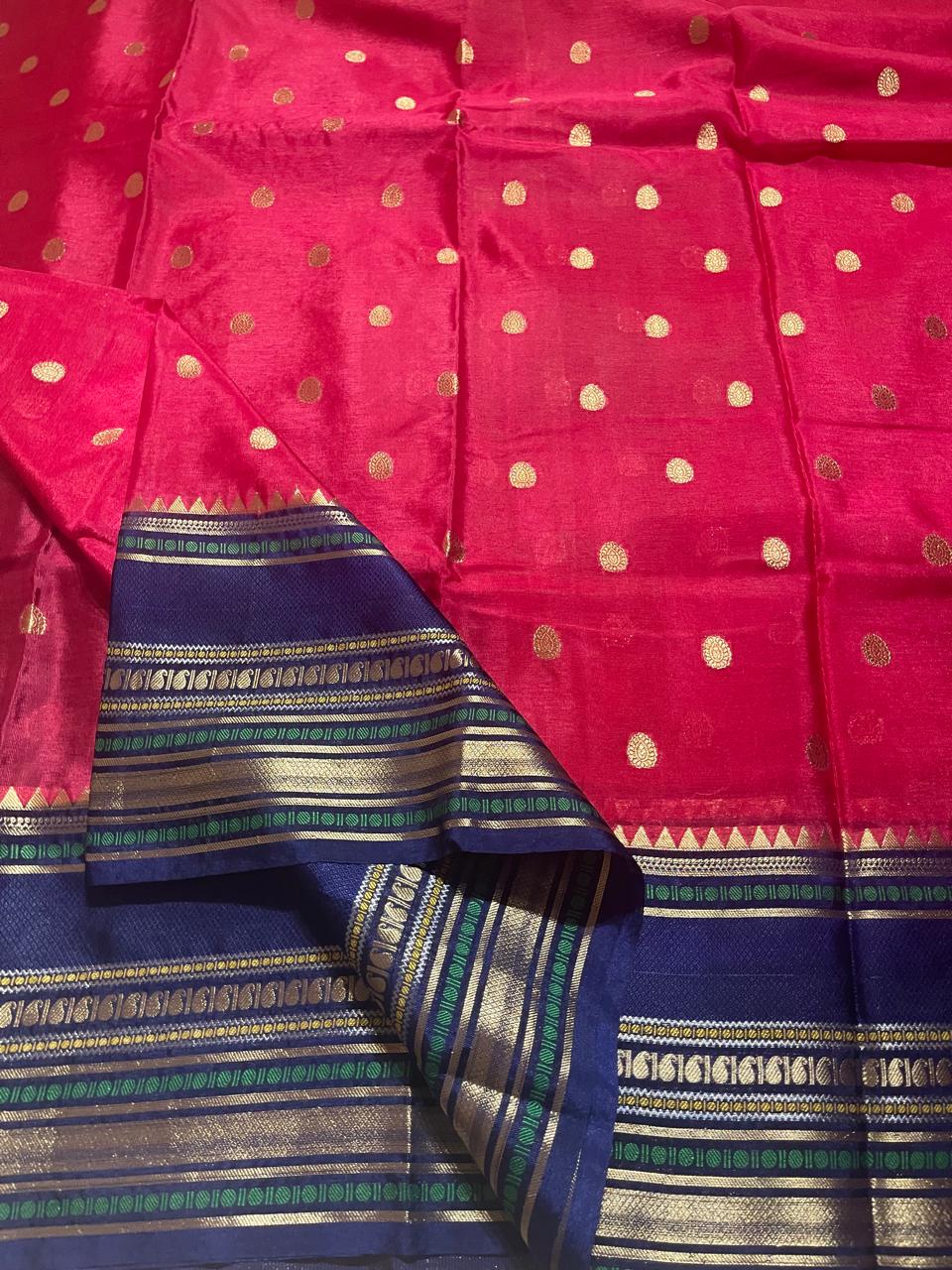 RUKMANI-AA07 SEMI SILK SAREE