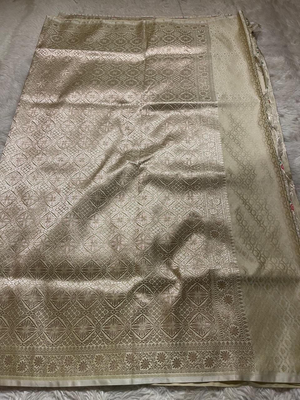 Anika's Banarasi Semi Georgette Soft Silk-03