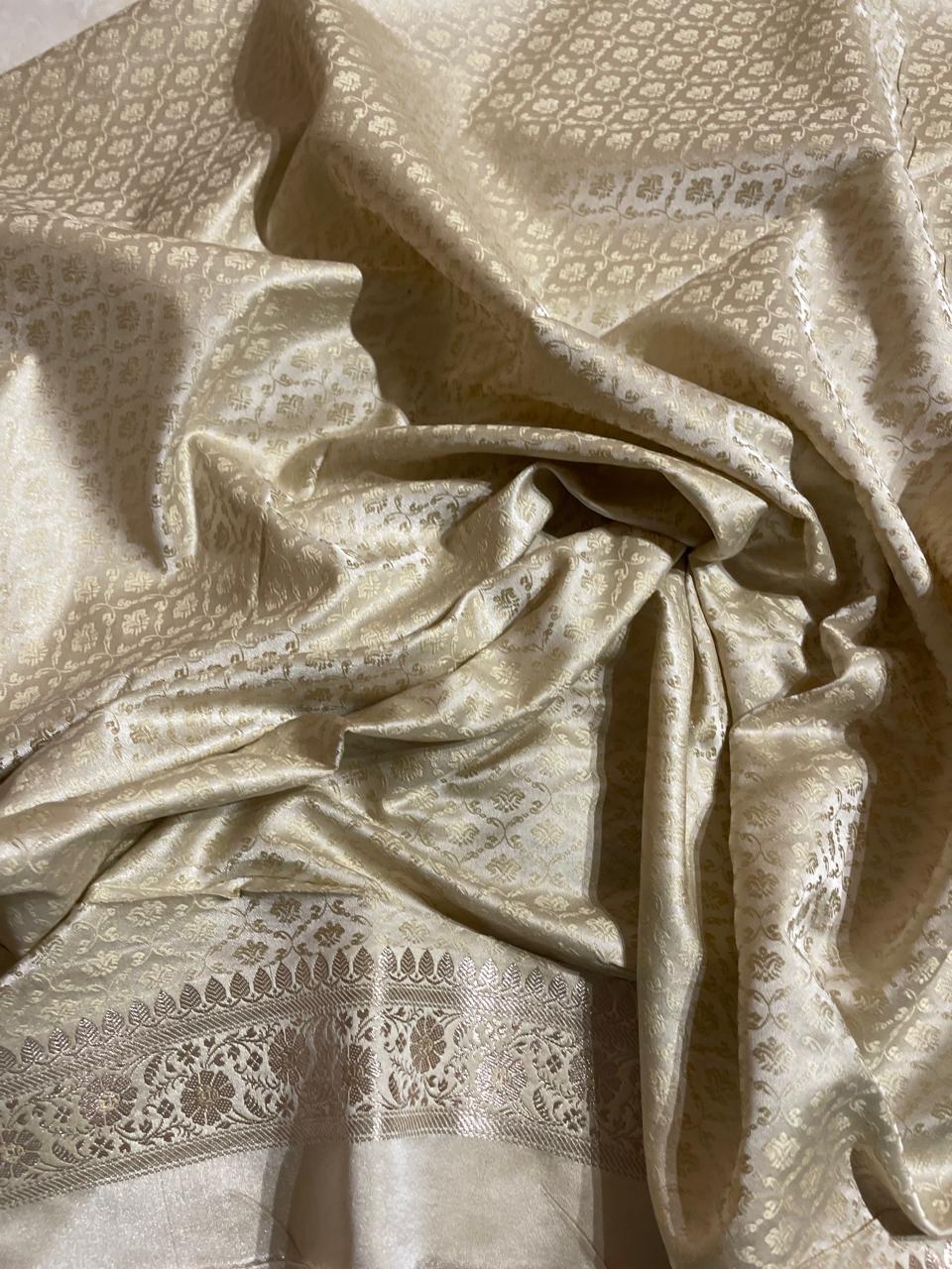 Anika's Banarasi Semi Georgette Soft Silk-03