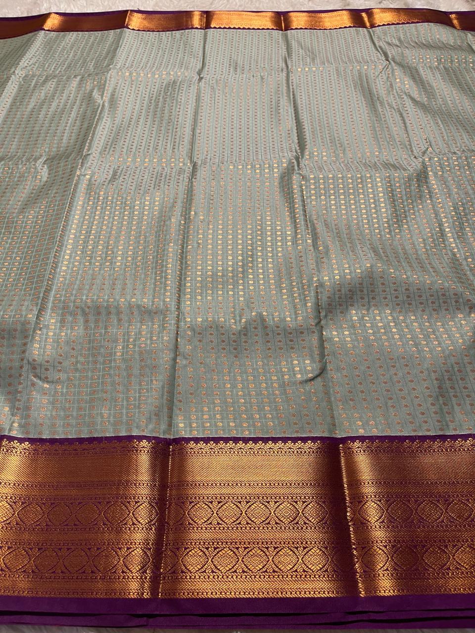 1000 BUTTAS-GIN GREEN WITH PURPLE