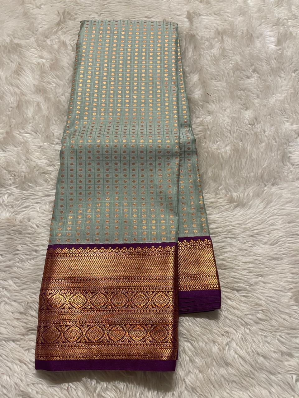 1000 BUTTAS-GIN GREEN WITH PURPLE