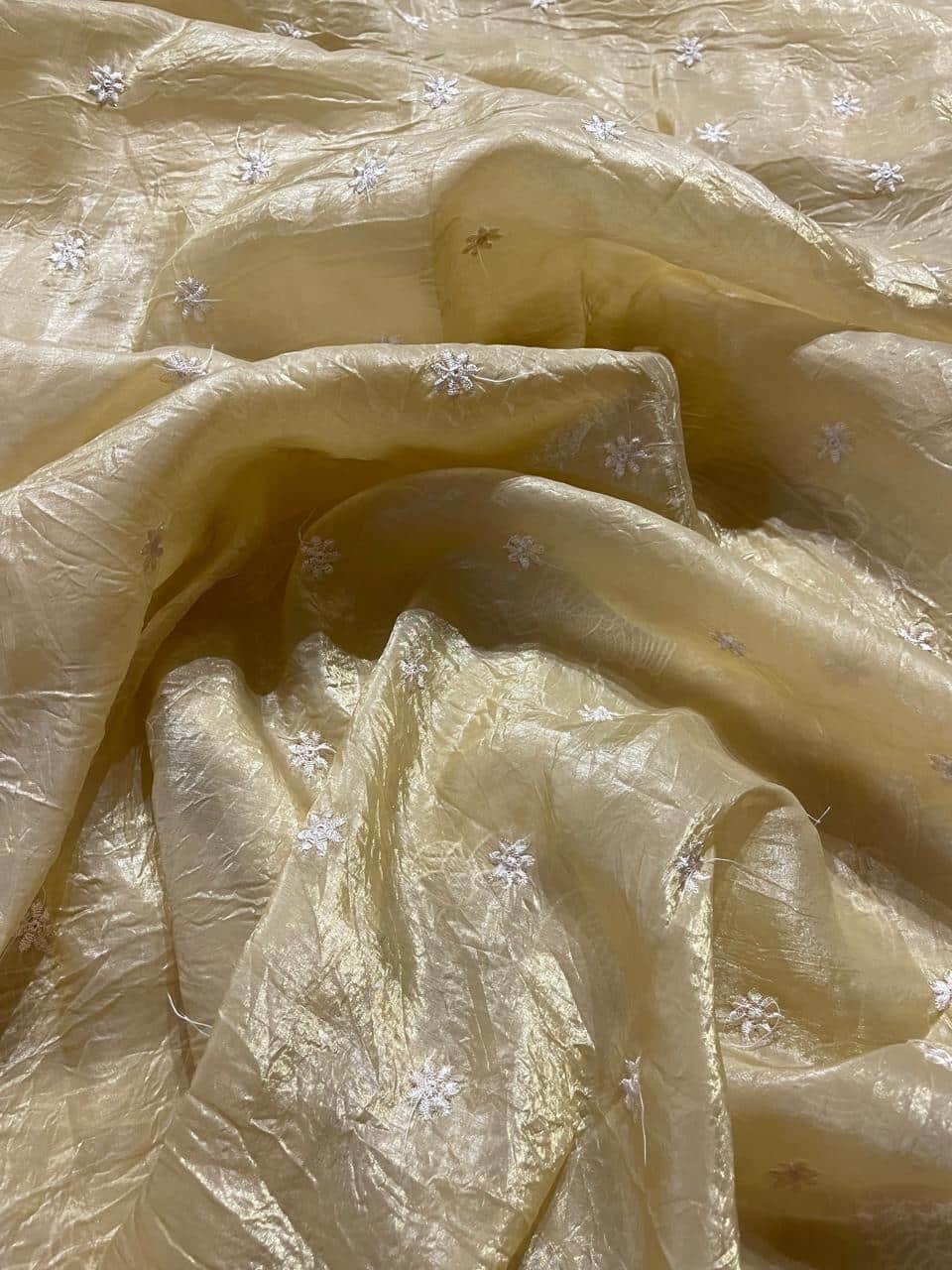 DESIGNER SAREES - A10 YELLOW