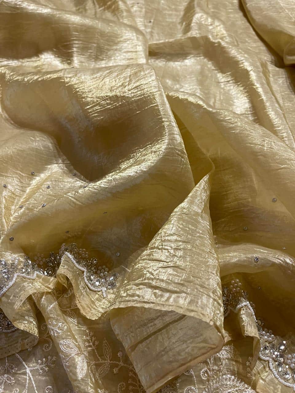 DESIGNER SAREE-A16 YELLOW