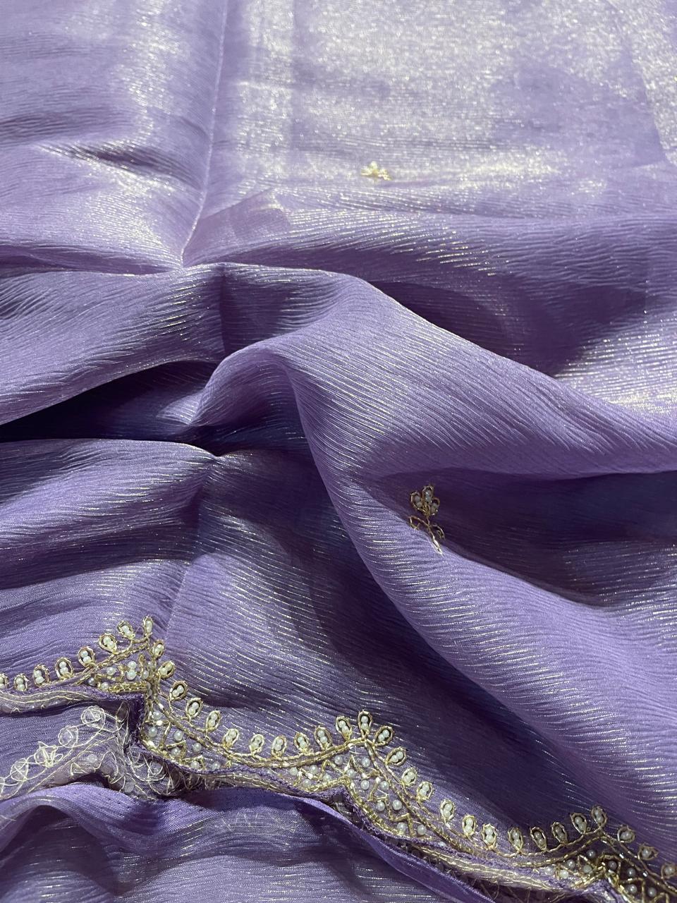 FESTIVE EDIT- OH PURPLE SAREE A13