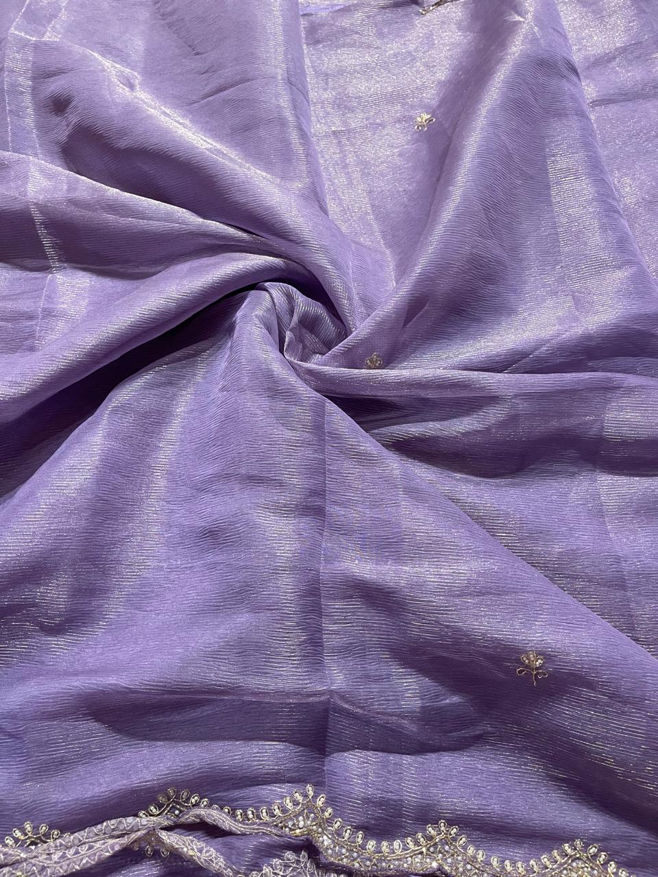 FESTIVE EDIT- OH PURPLE SAREE A13