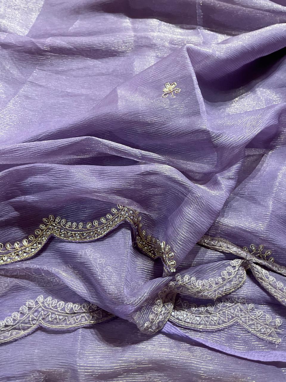 FESTIVE EDIT- OH PURPLE SAREE A13