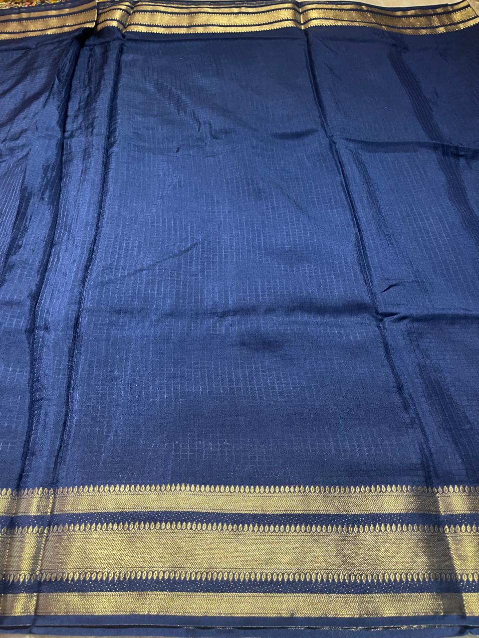 MUNGA BANARASI SAREE-NEVYBLUE