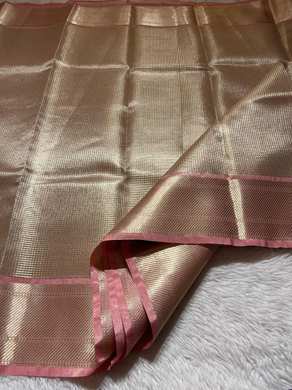 NAYAN-CORALPINK SAREE