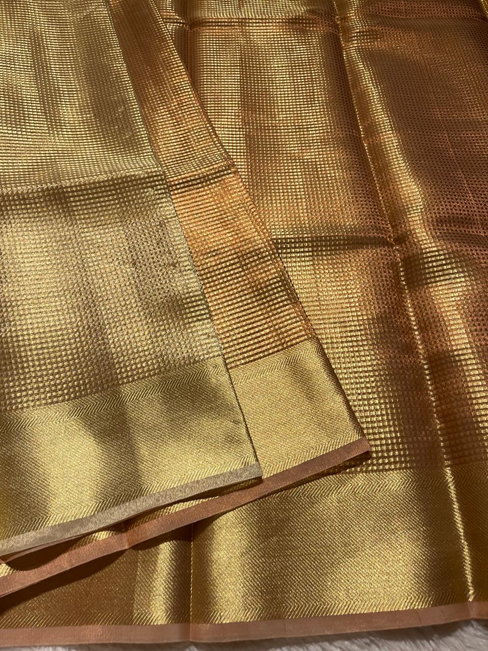 NAYAN-LIGHTSALMON PEACH SAREE