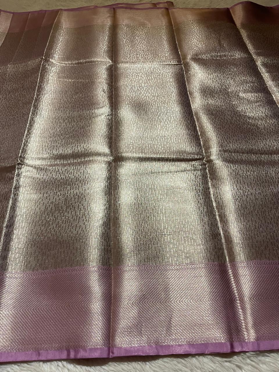 HEERA-PASTEL LILAC SAREE