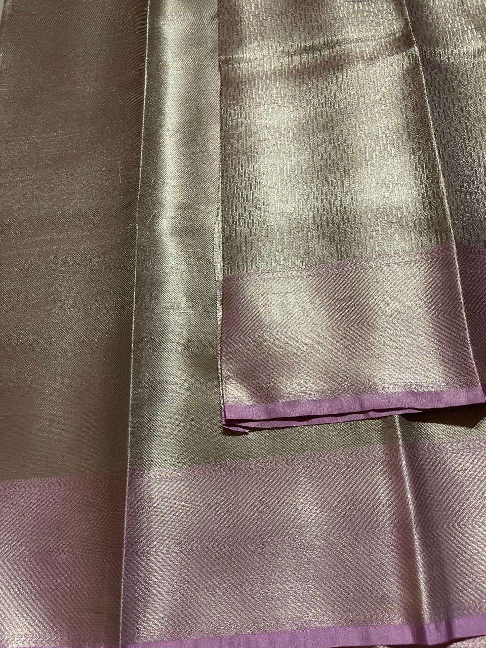 HEERA-PASTEL LILAC SAREE