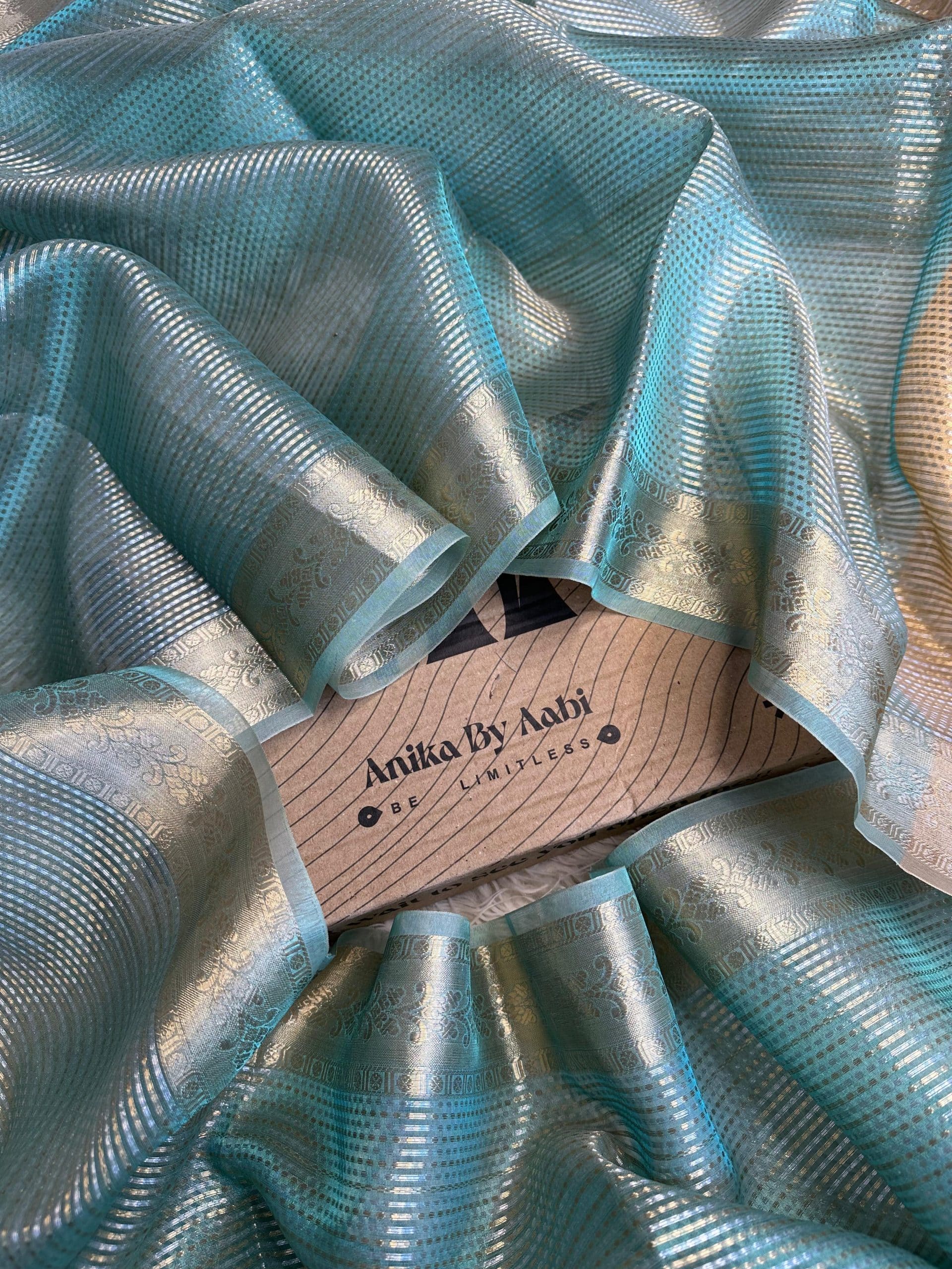 LUNA-SKYBLUE SAREE