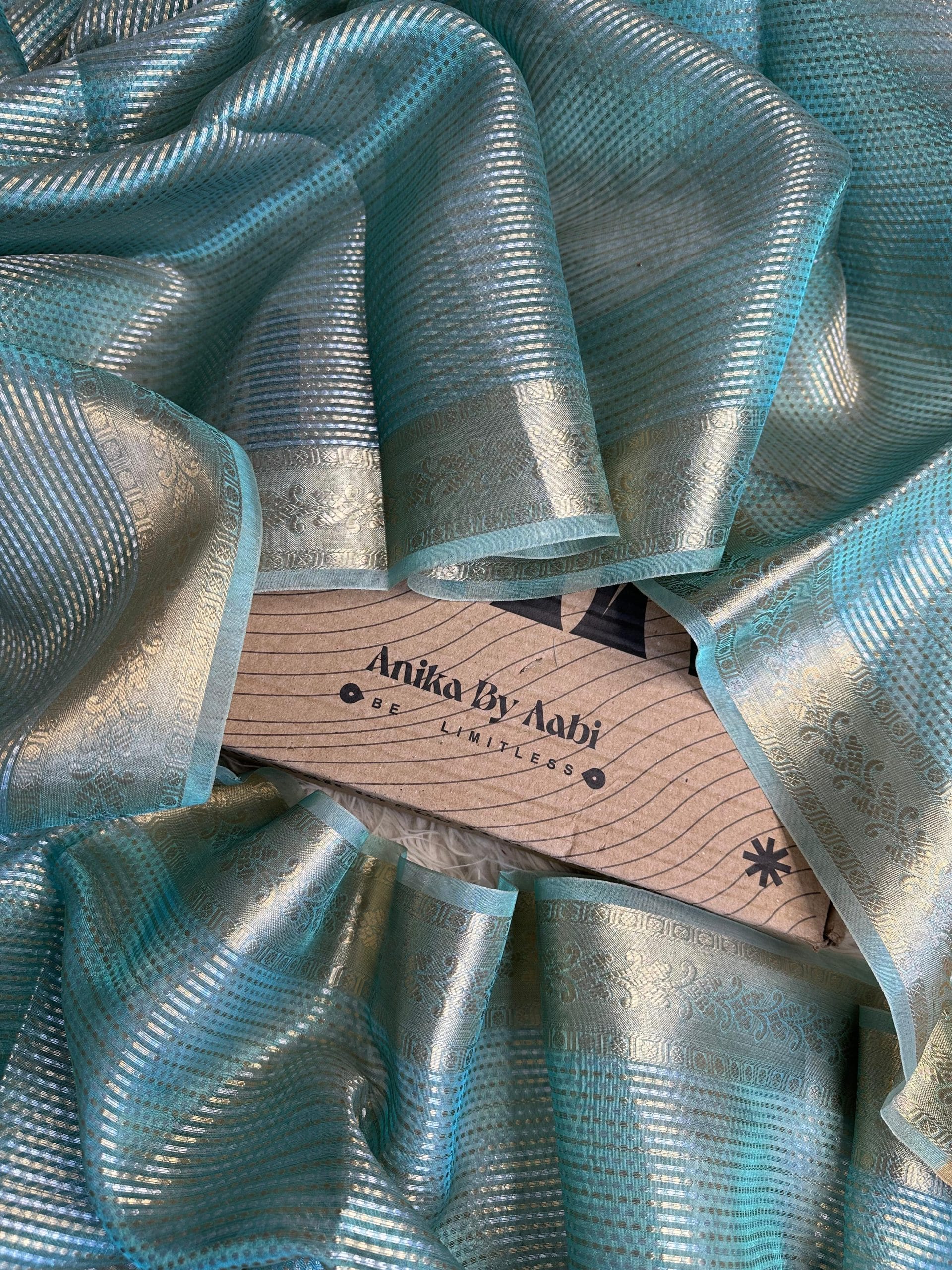 LUNA-SKYBLUE SAREE