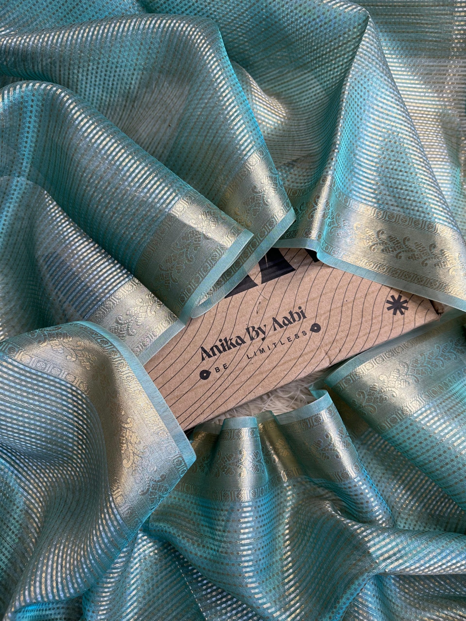 LUNA-SKYBLUE SAREE