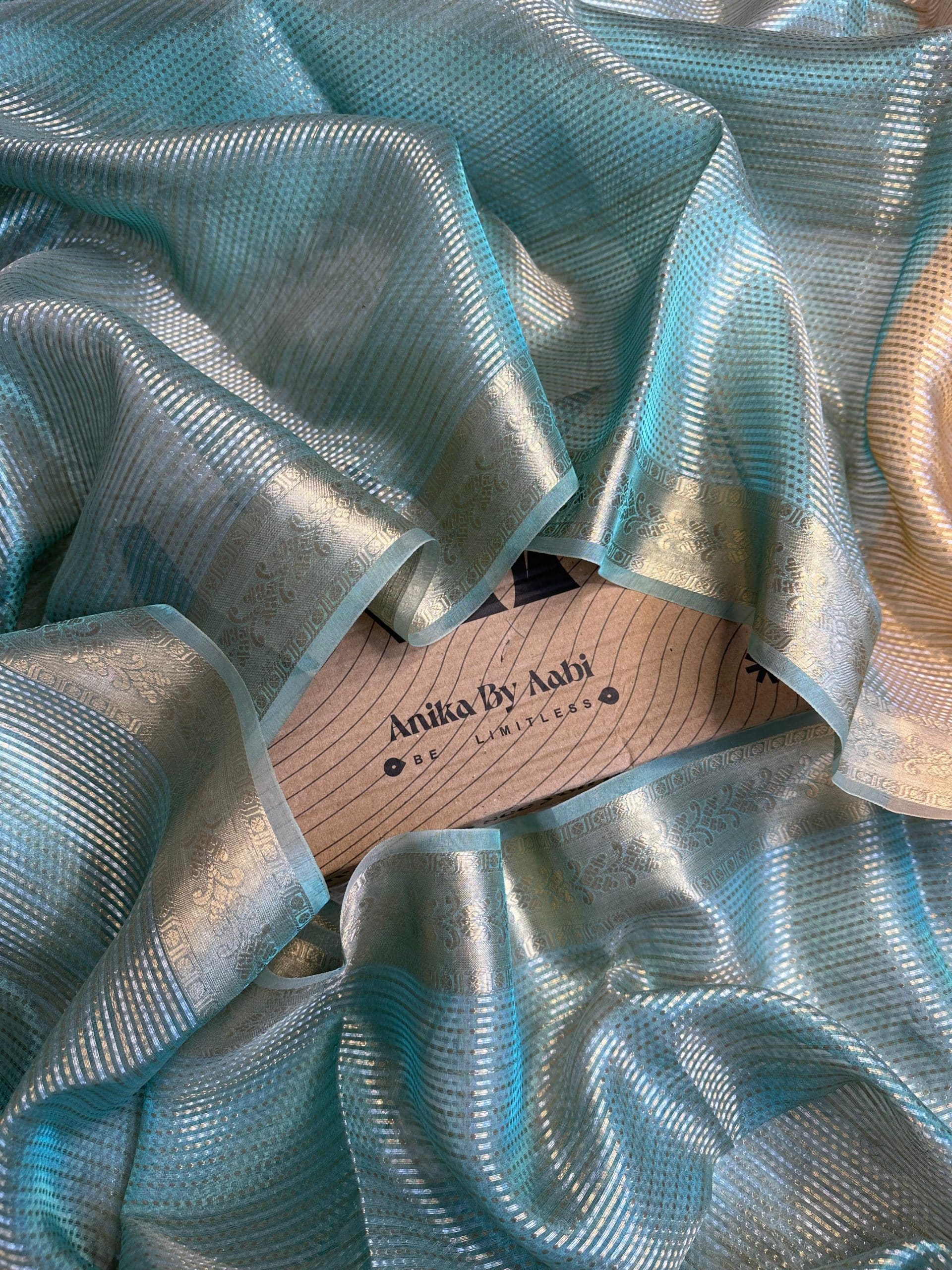 LUNA-SKYBLUE SAREE