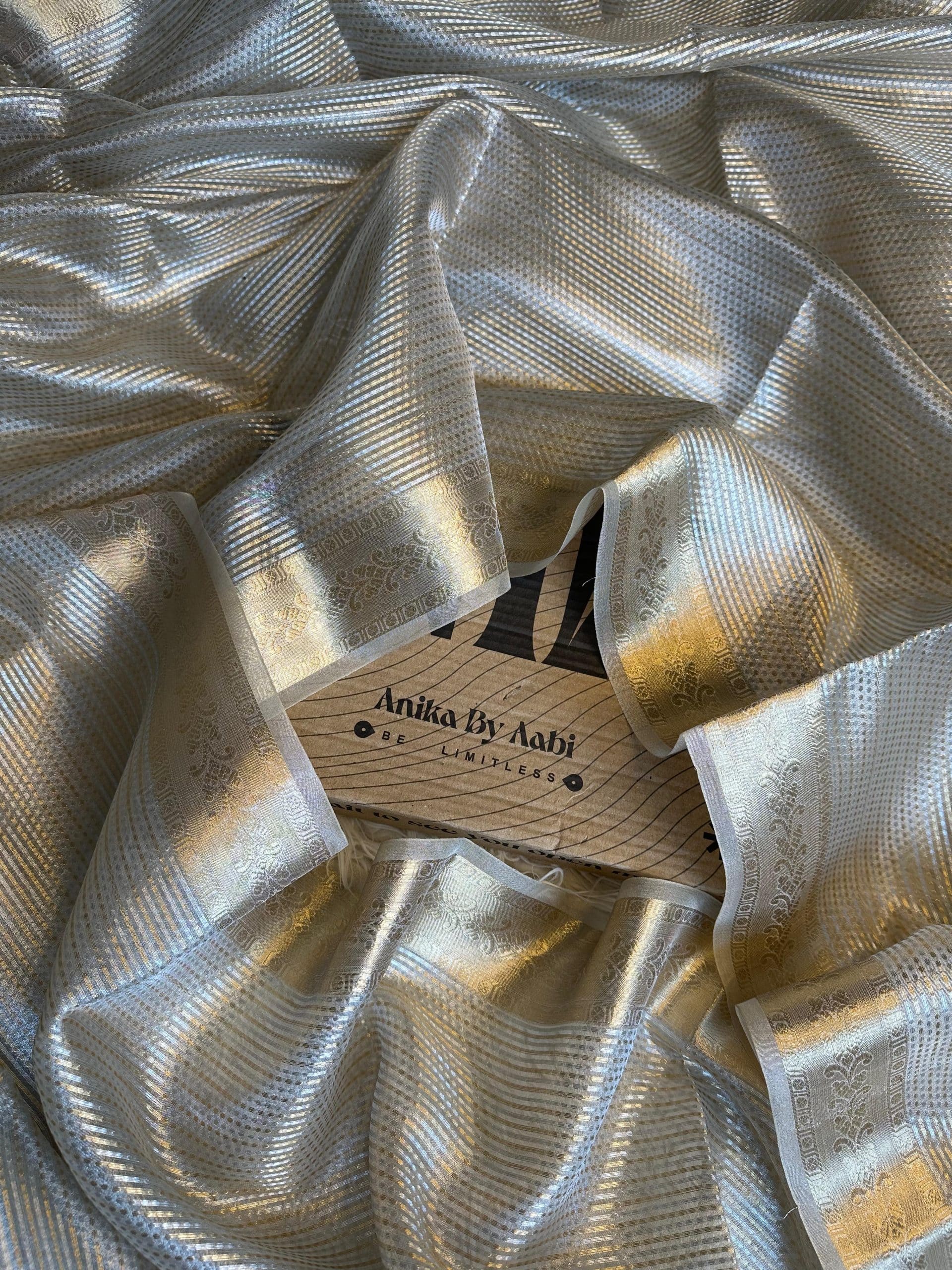 LUNA-SILVER SAREE