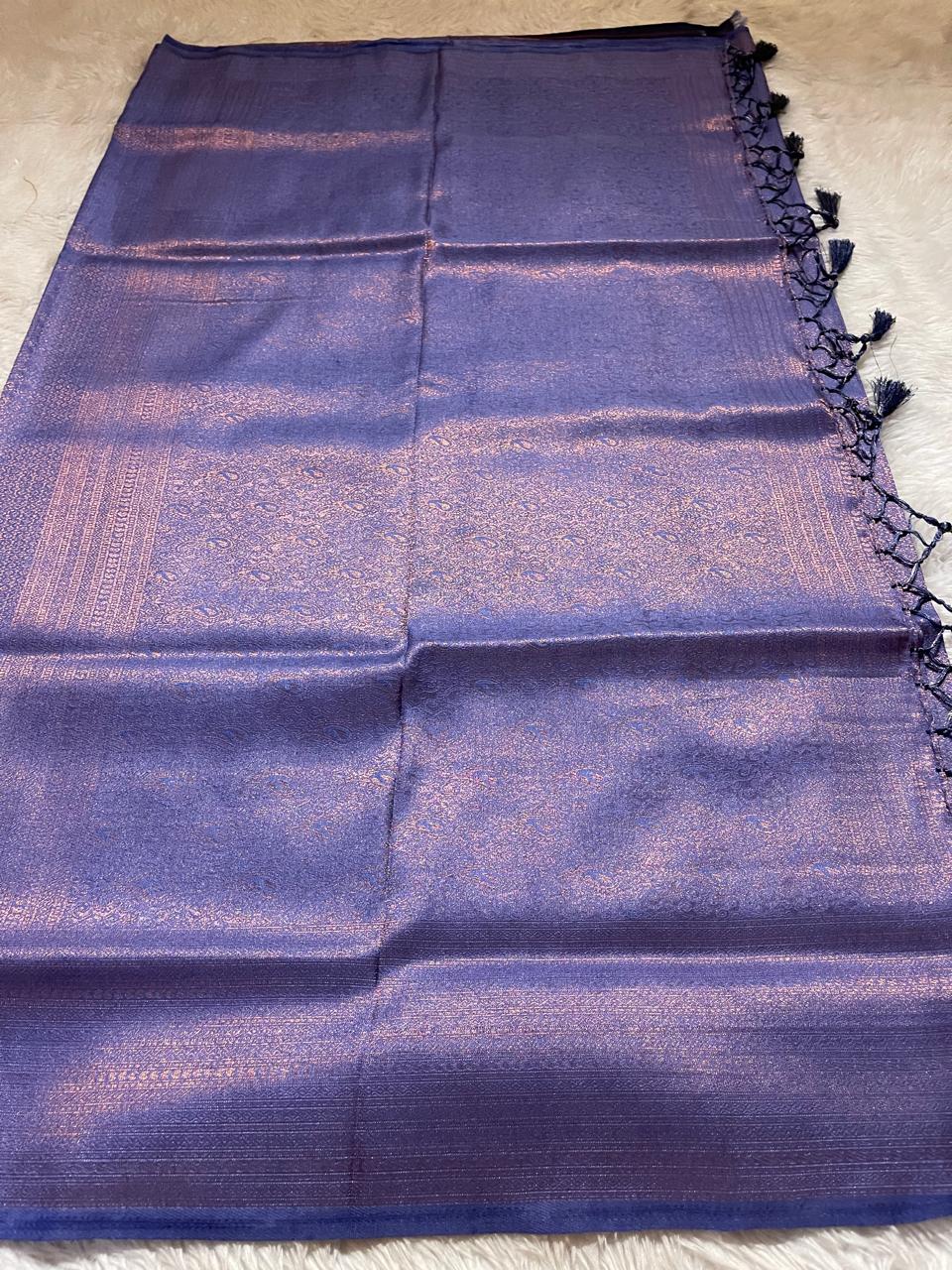 ROYAL AFFAIR-DARK LAVENDER SAREE