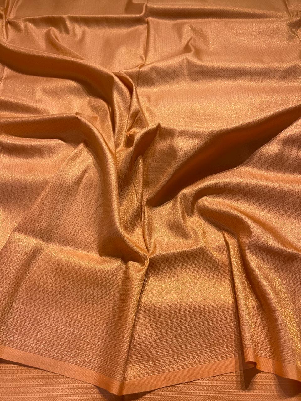 ROYAL AFFAIR-PEACH SAREE