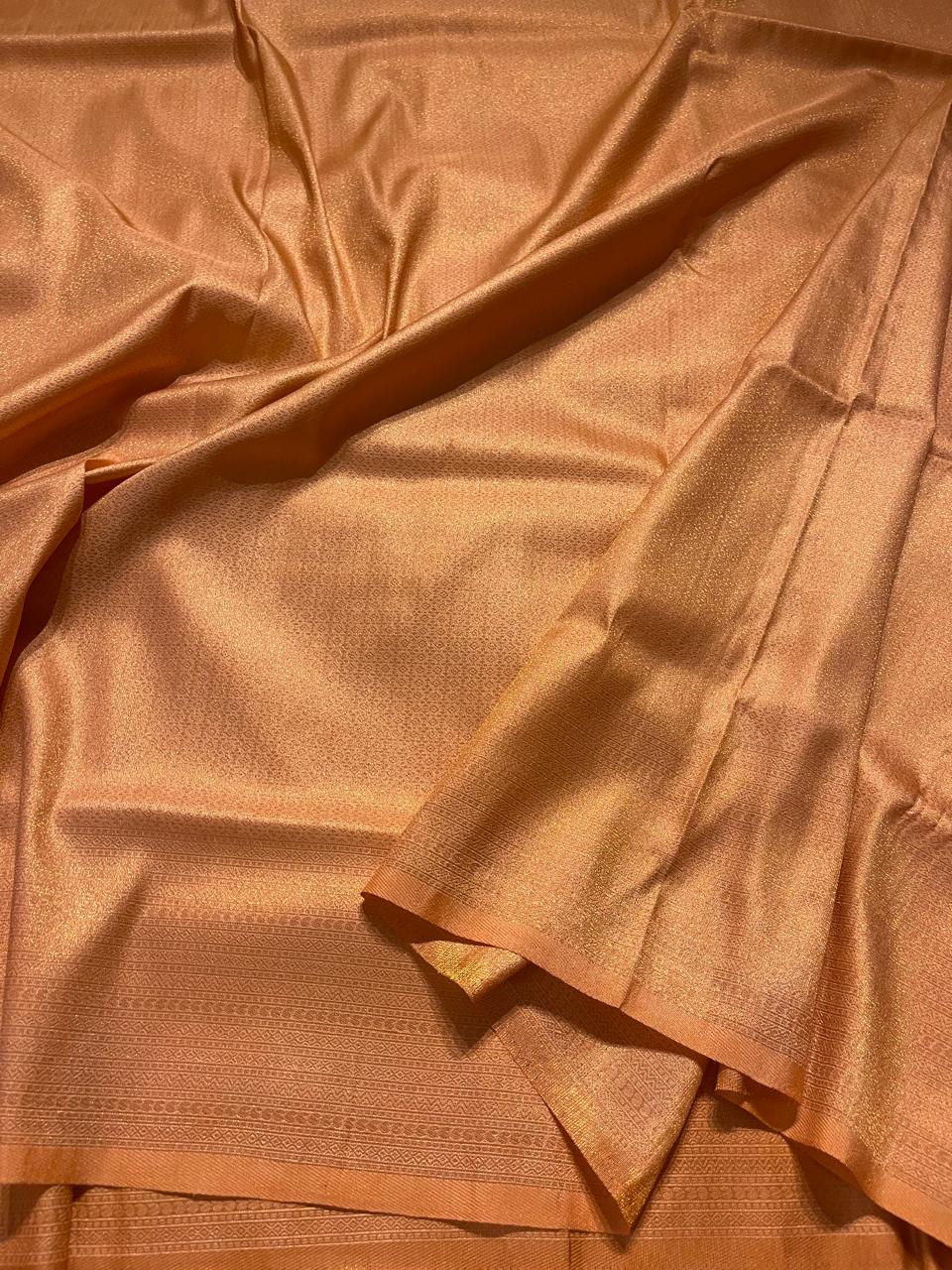 ROYAL AFFAIR-PEACH SAREE