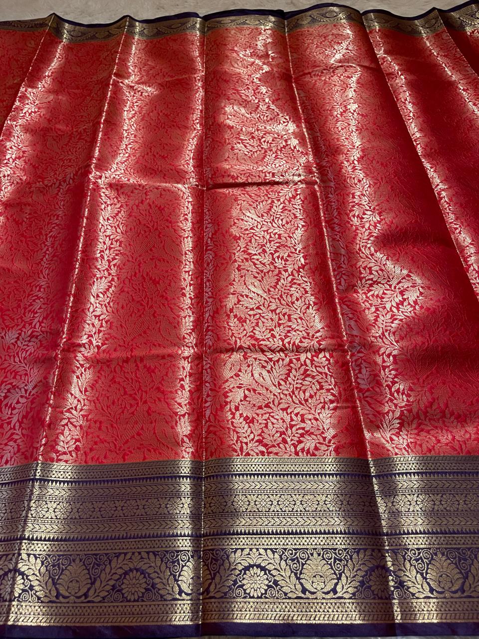 ANIKA'S KANCHI SEMI SILK SAREE-AD01