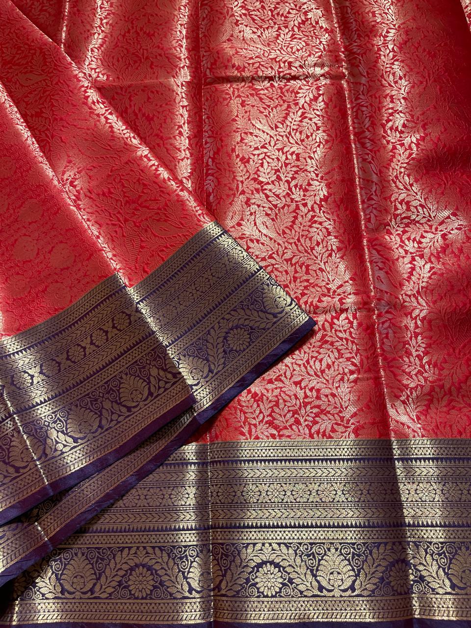 ANIKA'S KANCHI SEMI SILK SAREE-AD01