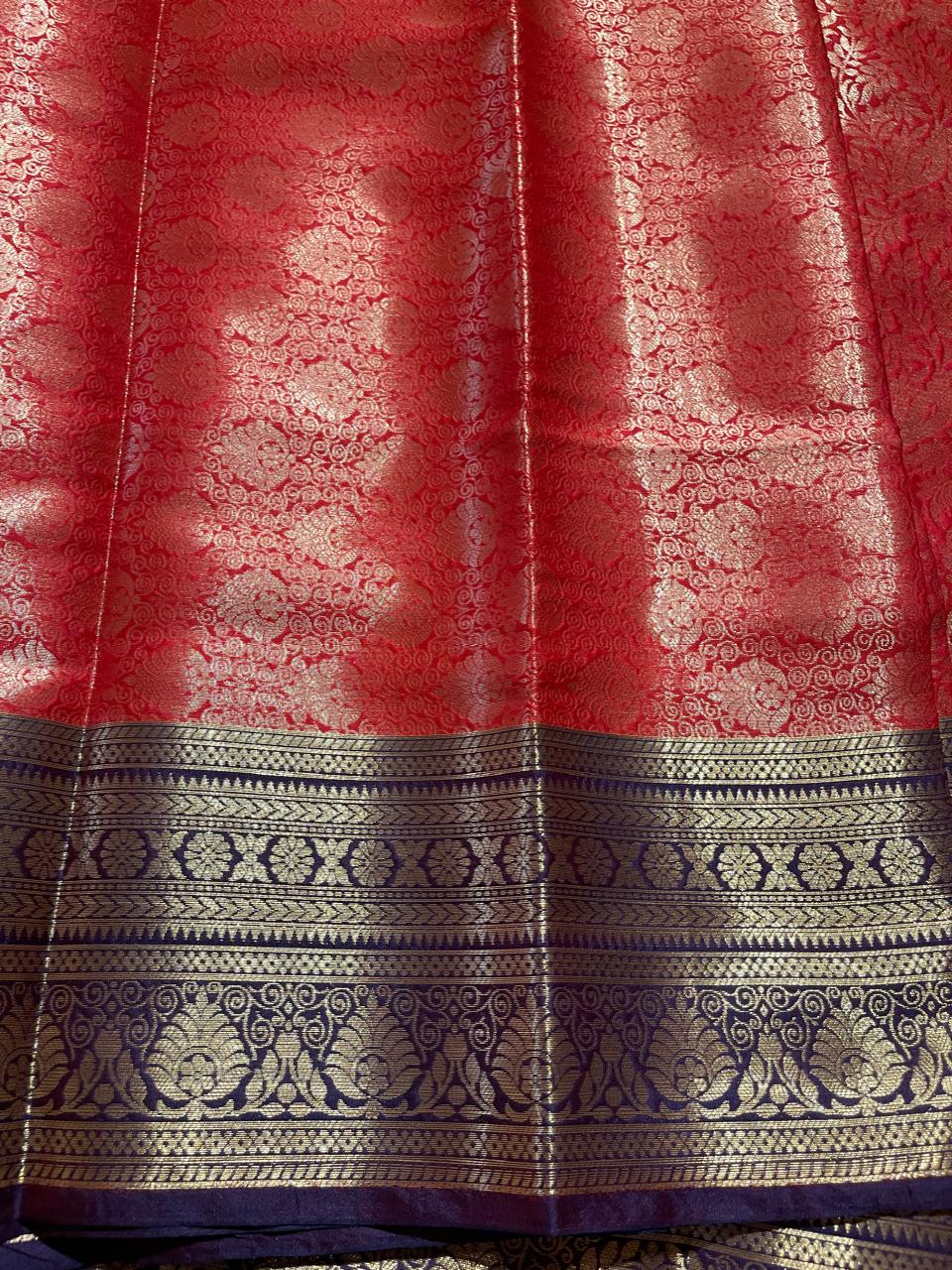 ANIKA'S KANCHI SEMI SILK SAREE-AD01