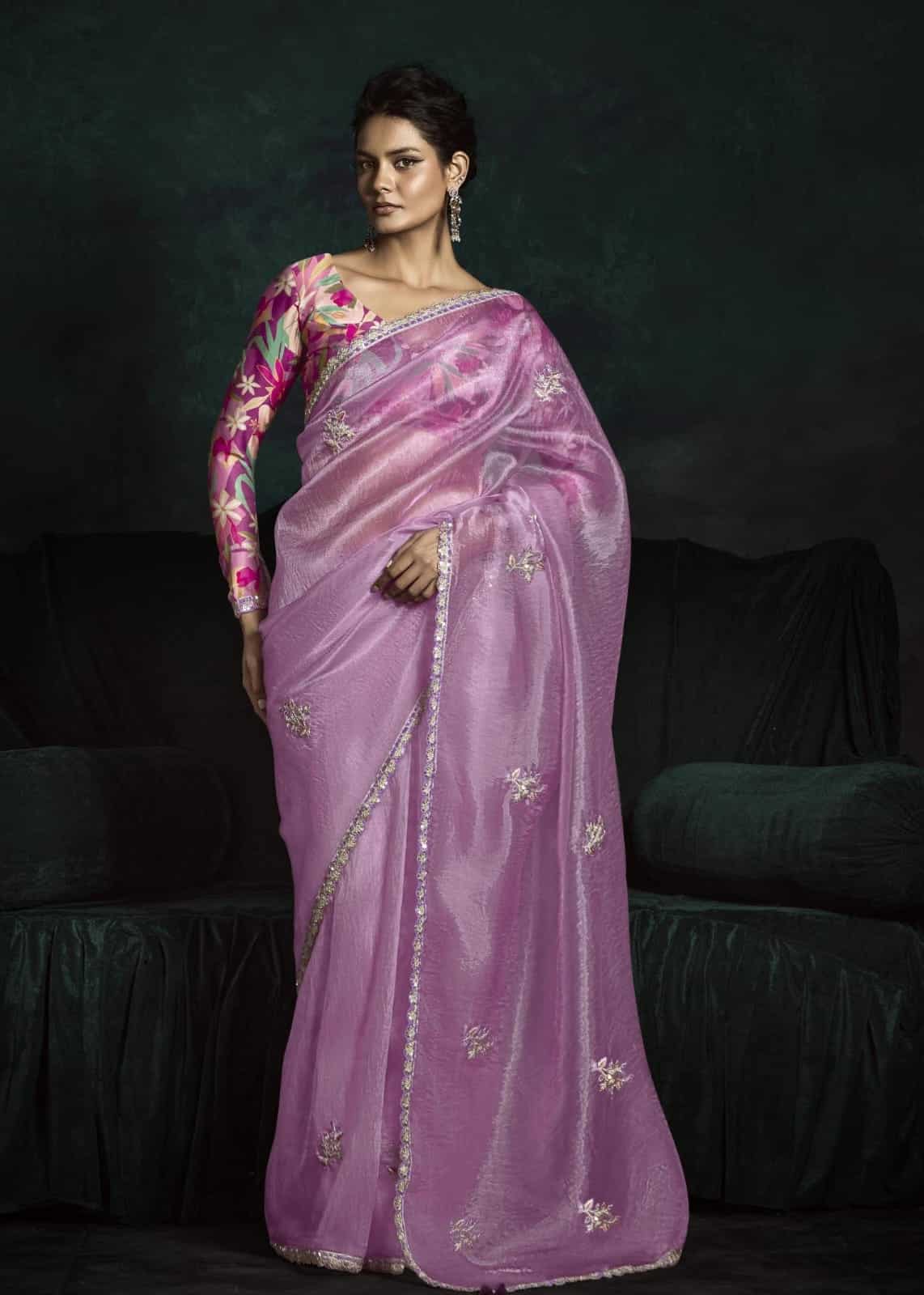 ANAYA FETIVE EDIT-DESIGNER SAREE A06