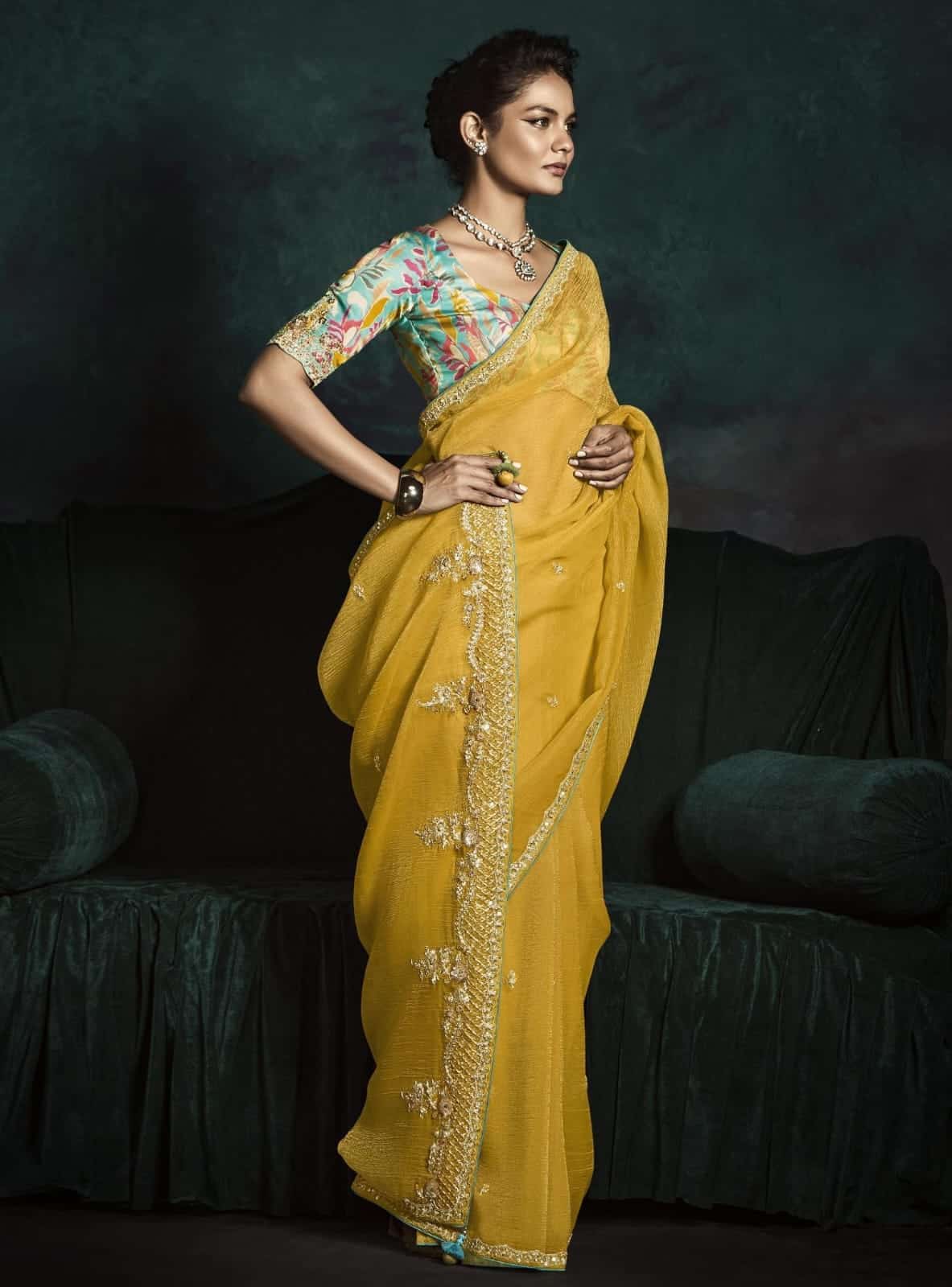 ANAYA FESTIVE EDIT- DESIGNER SAREE A08
