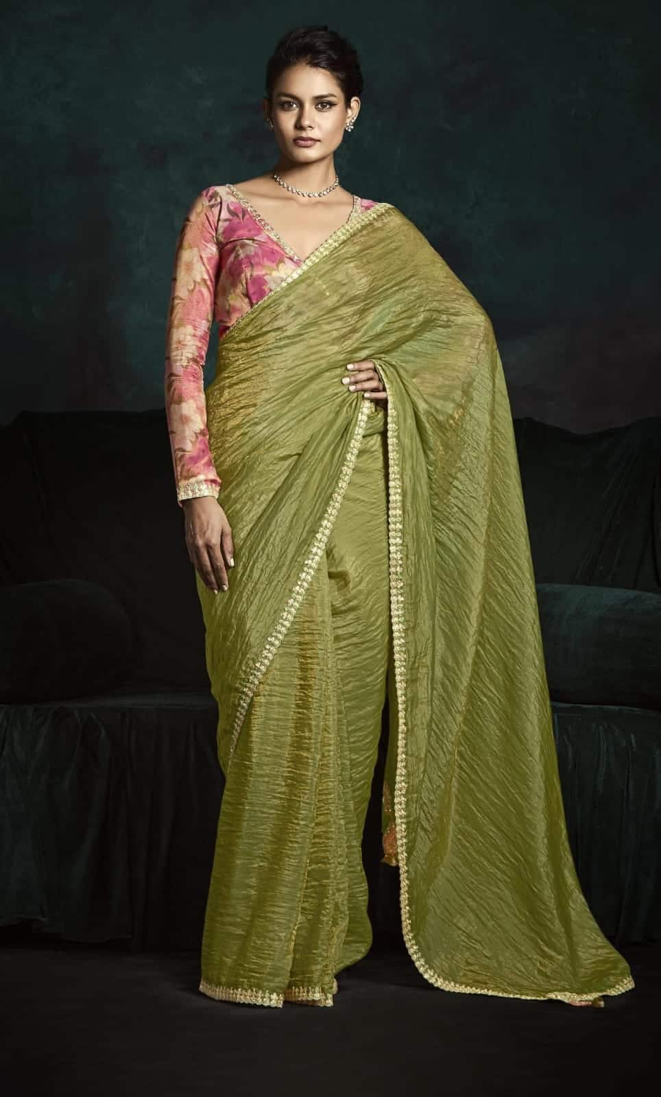 ANAYA FESTIVE EDIT-DESIGNER SAREE A17