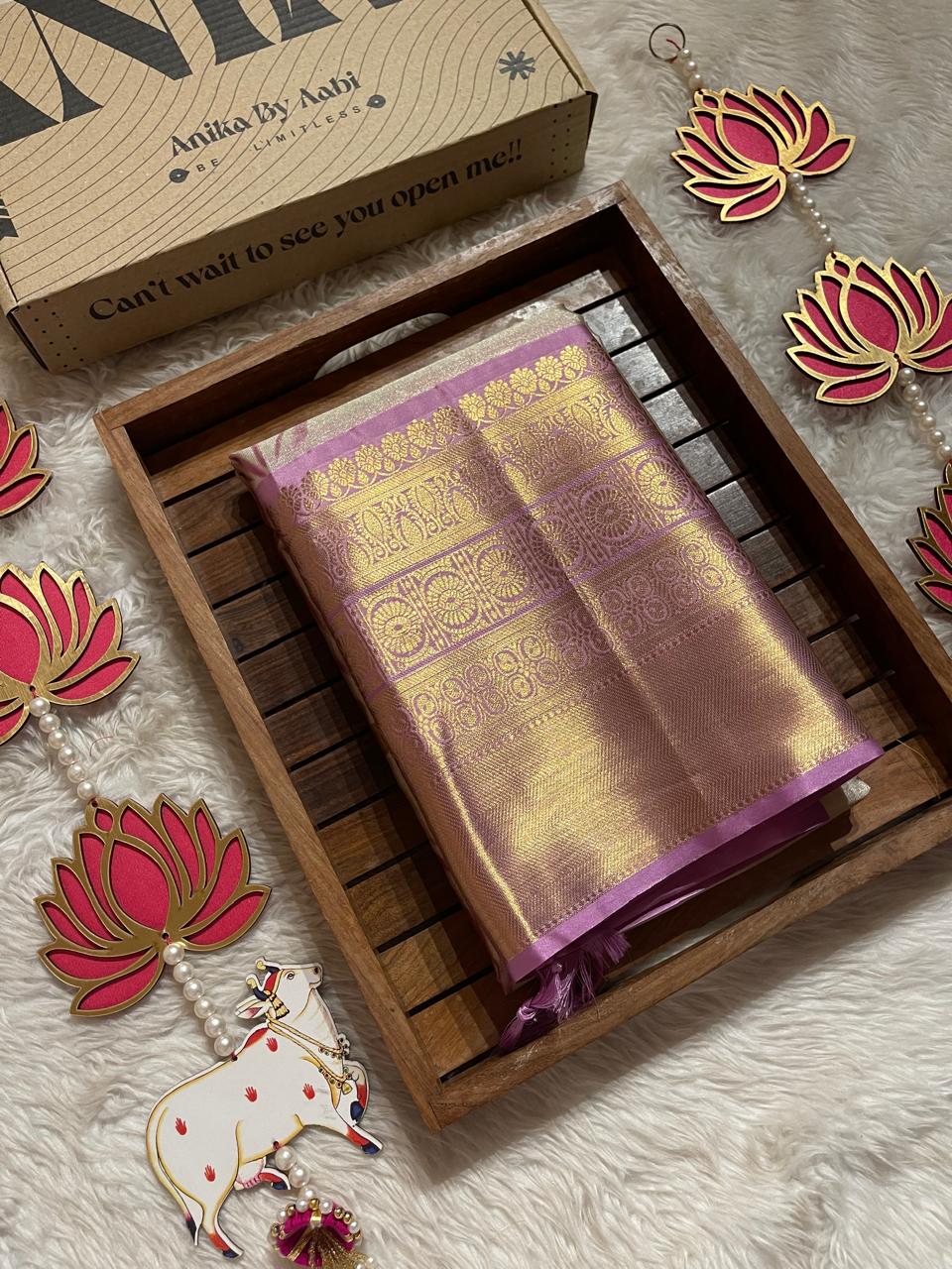ANIKA'S KANCHI SEMI SILK SAREE-AK05