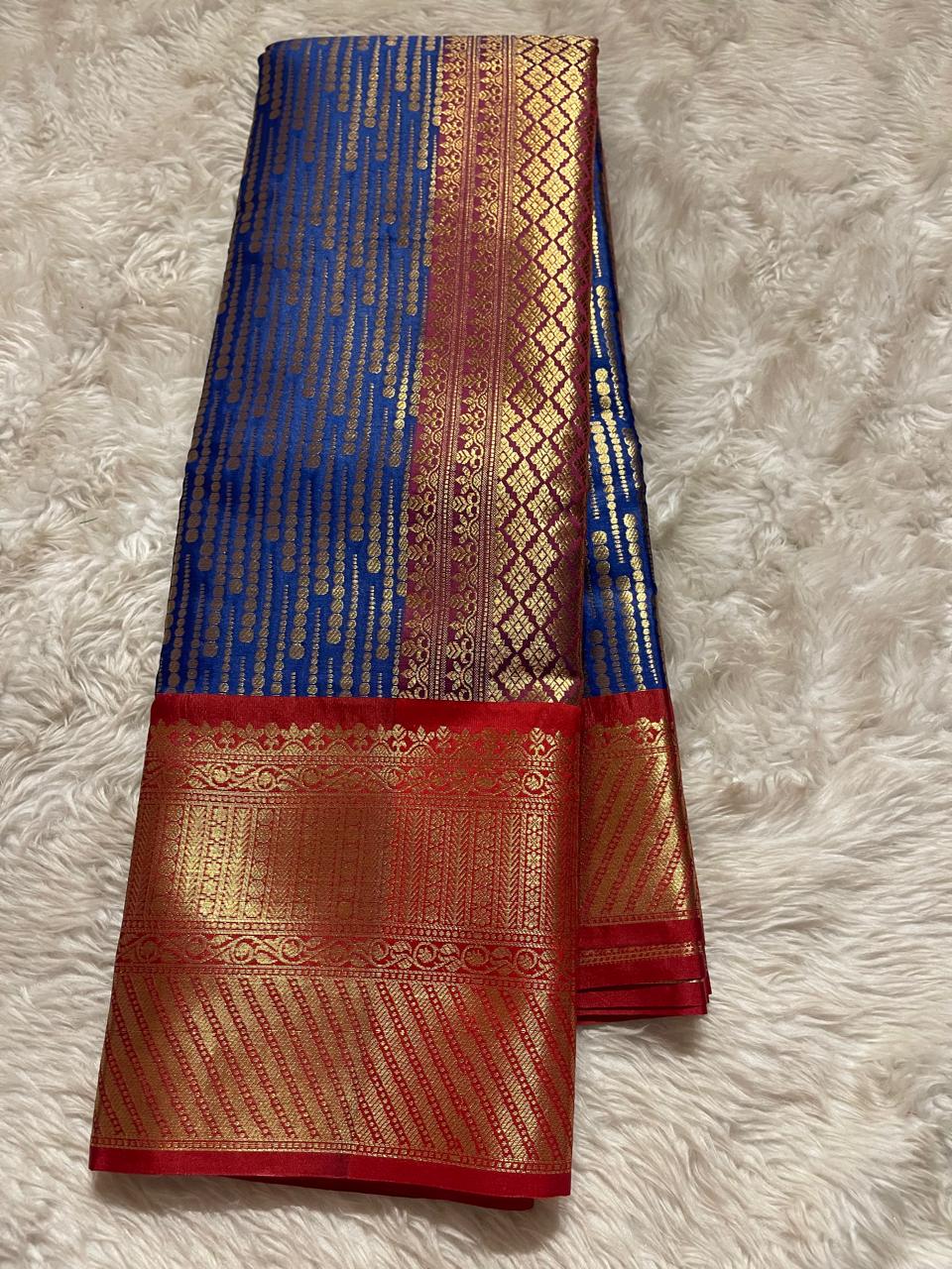ANIKA'S KANCHI SEMI SILK SAREE-AD02