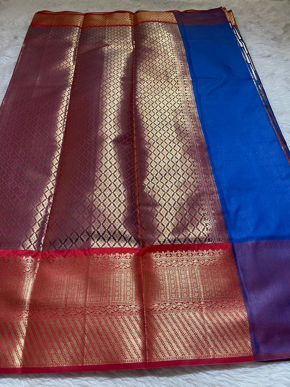 ANIKA'S KANCHI SEMI SILK SAREE-AD02