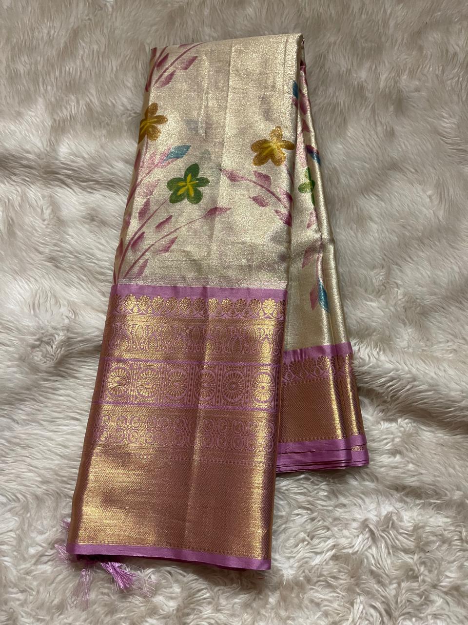 ANIKA'S KANCHI SEMI SILK SAREE-AK05