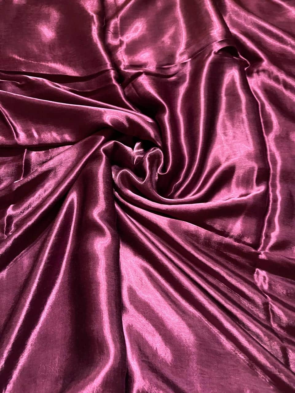 MODAL PLAIN SAREE-MAUVE PURPLE