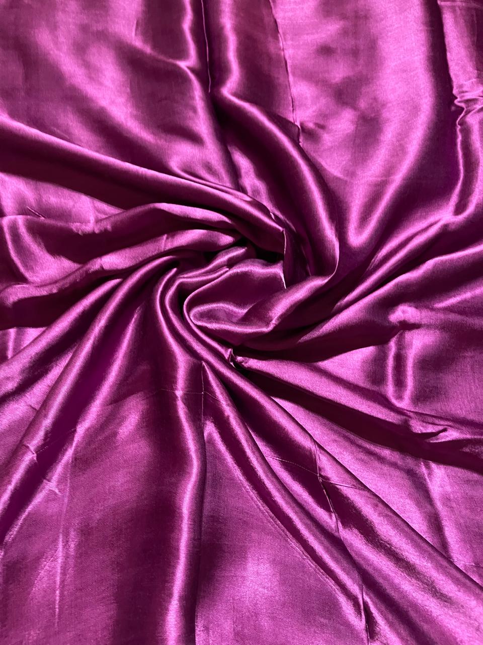 MODAL PLAIN SAREE-EMINENCE PURPLE