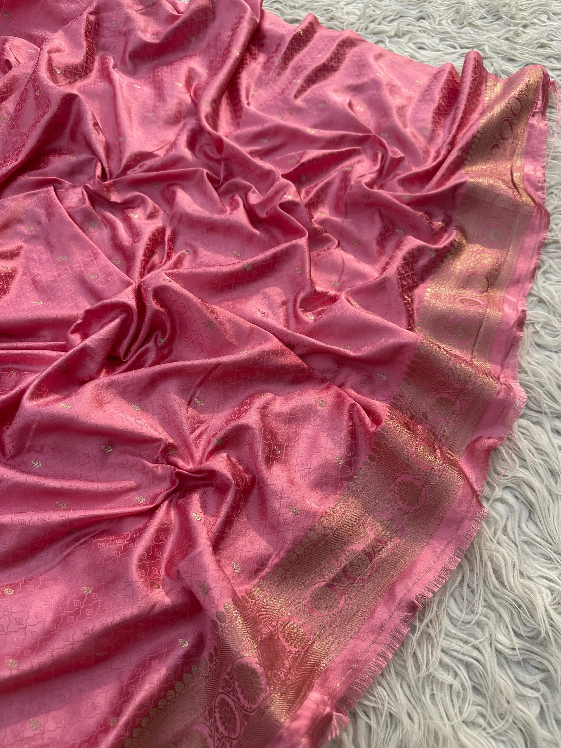KEERTHI-PINK DELIGHT BANARASI LUXE SAREE