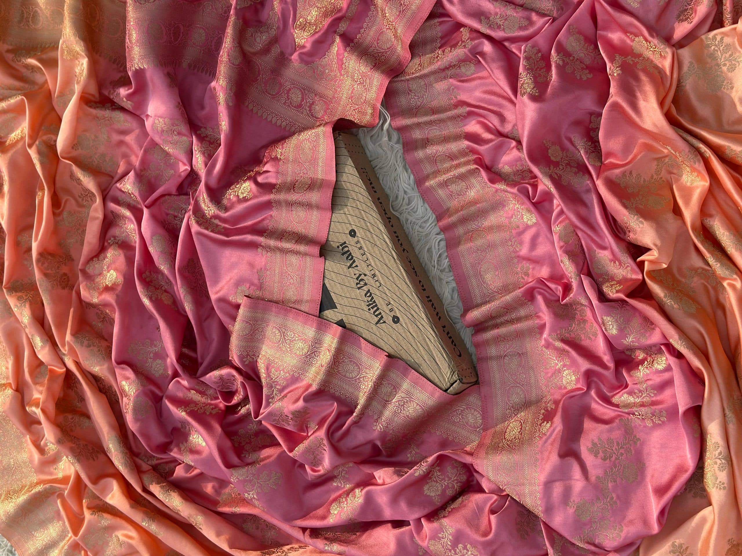 KEERTHI-PINK DELIGHT BANARASI LUXE SAREE