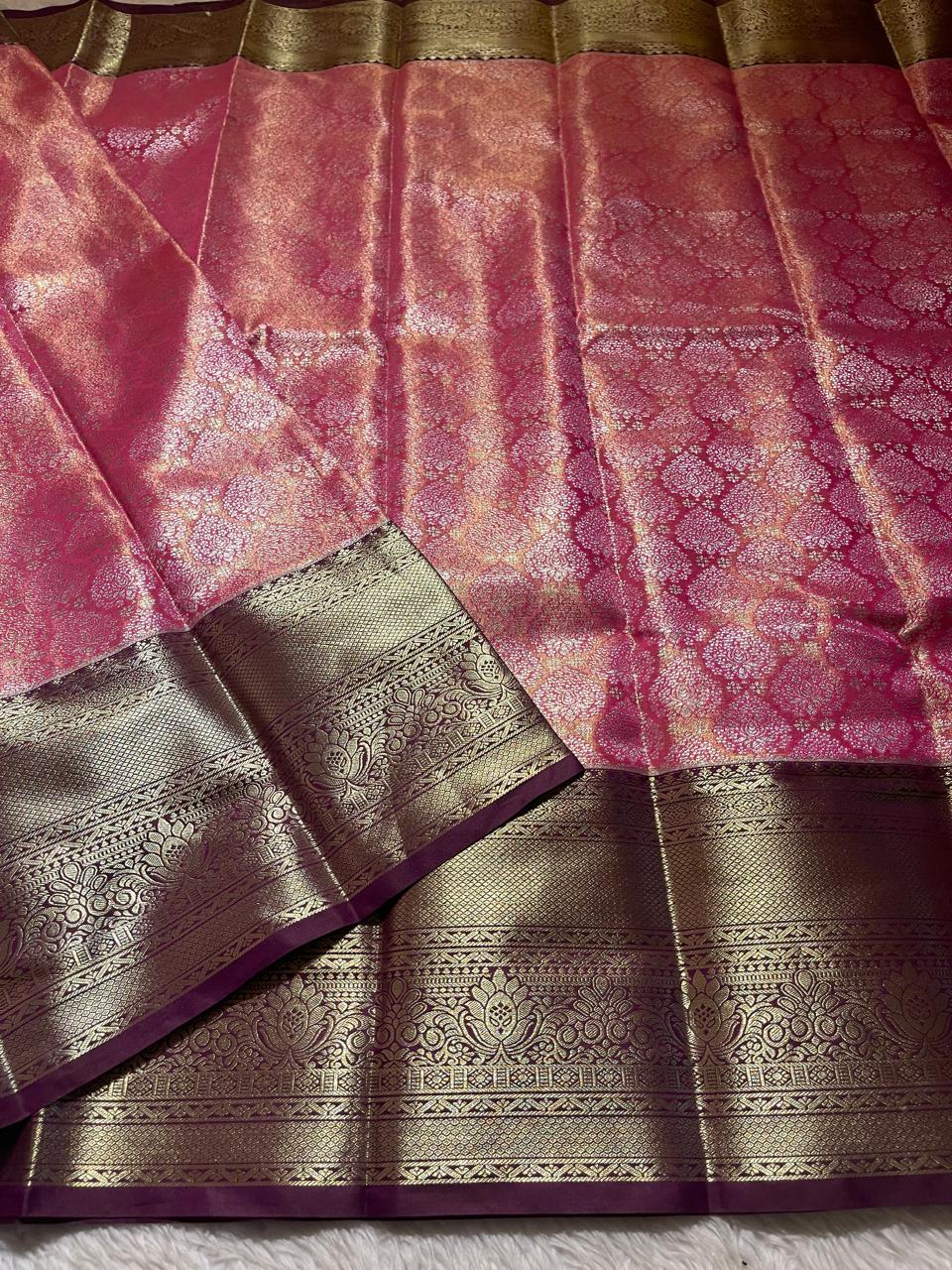 SWAYAMVARAM-RANIPINK WITH DARKMAGENTA SAREE
