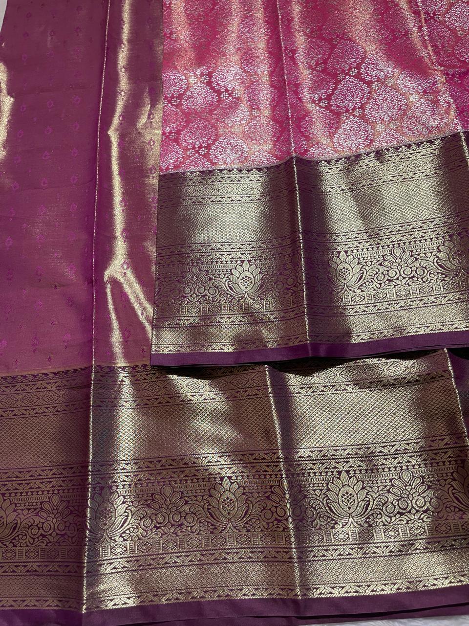 SWAYAMVARAM-RANIPINK WITH DARKMAGENTA SAREE