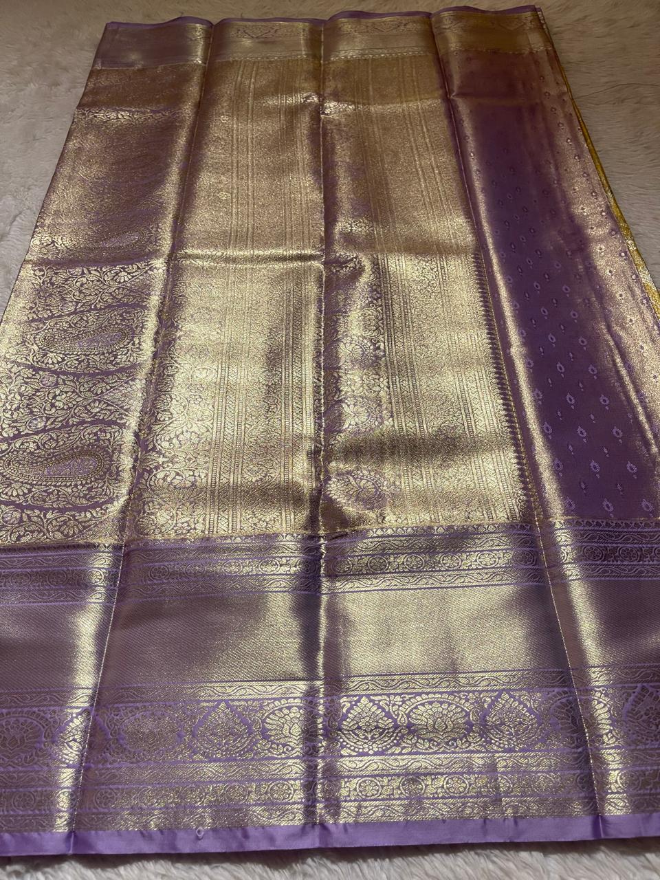 SWAYAMVARAM-YELLOW WITH LILAC BRIDAL EDIT