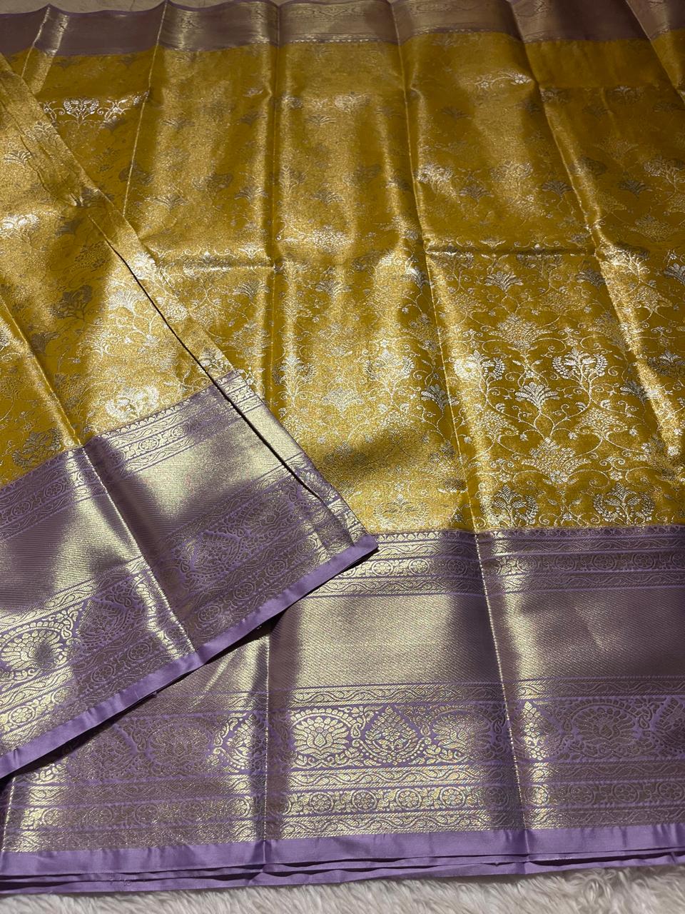 SWAYAMVARAM-YELLOW WITH LILAC BRIDAL EDIT