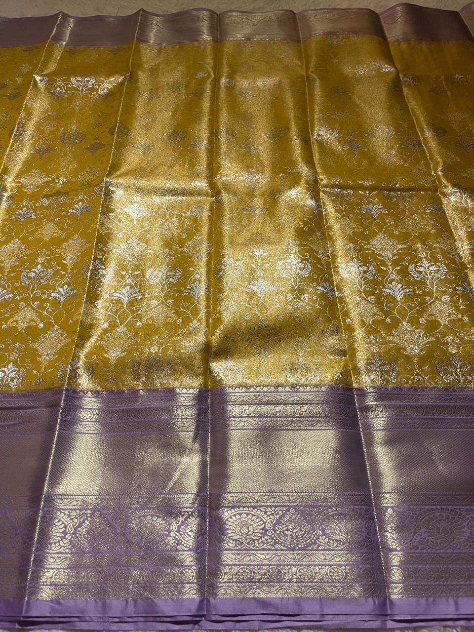 SWAYAMVARAM-YELLOW WITH LILAC BRIDAL EDIT